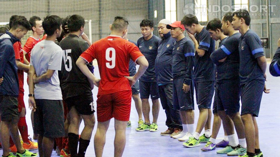 Timnas Futsal Indonesia. Copyright: © Herry Ibrahim/INDOSPORT